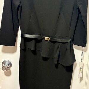 Calvin Klein Black Garment dress